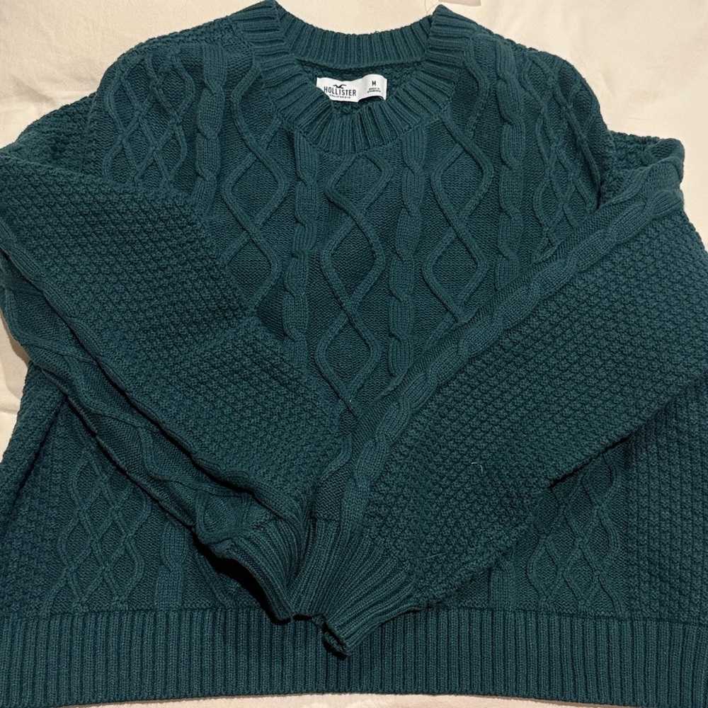 Hollister Dark Teal Sweater